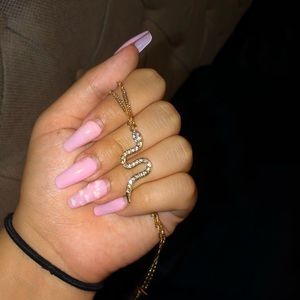 snake pendant necklace